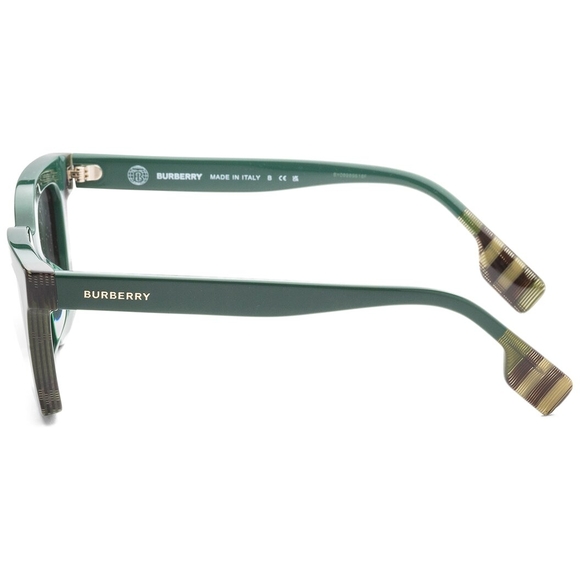 Burberry Gold and Brown Sunglasses with Tortoiseshell Accents